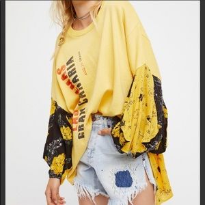 Free People Sunkissed Pullover NWOT